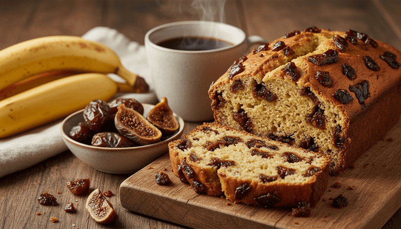 Chopped Dates or Figs Soaked in Coffee