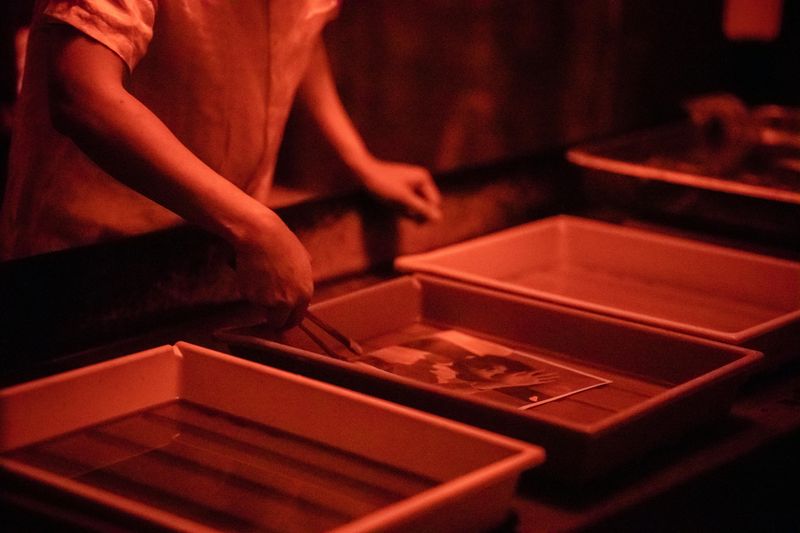 Developing Film in a Darkroom