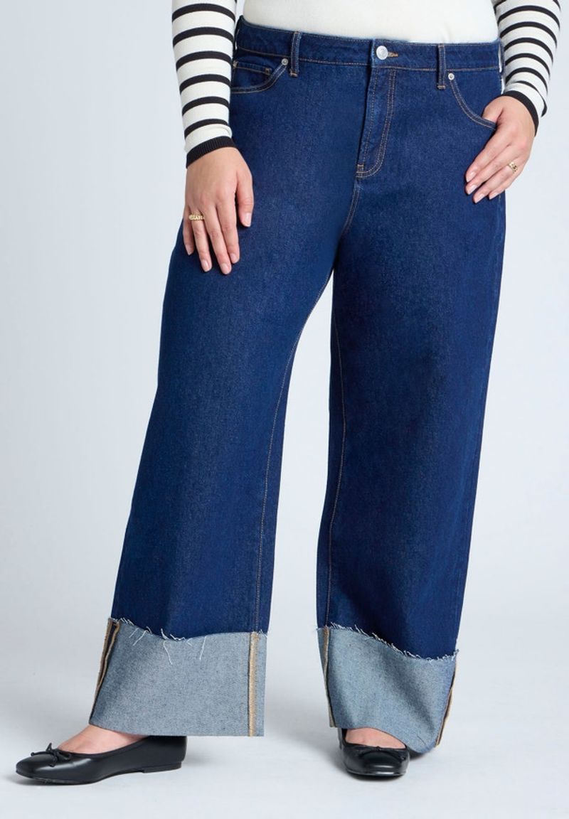 Eloquii Tall Cuff Jeans
