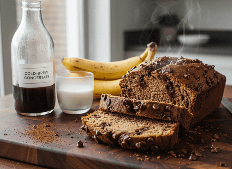 Cold-Brew Coffee Concentrate for a Mocha-Banana Note