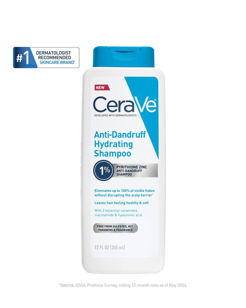 CeraVe Anti-Dandruff Hydrating Shampoo