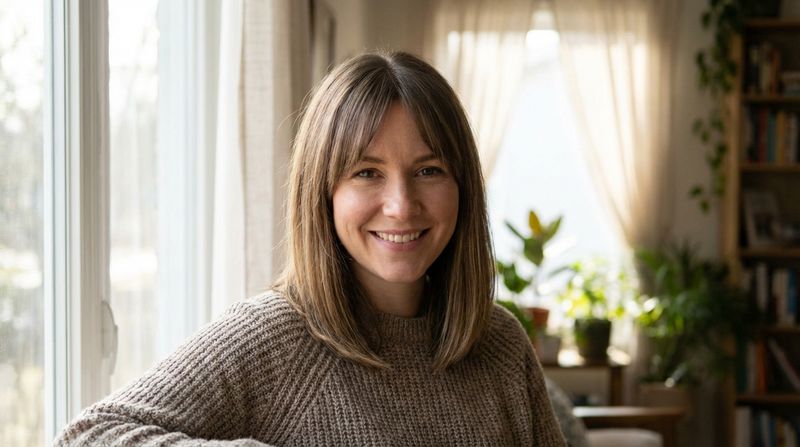 Face-Framing Curtain Bangs