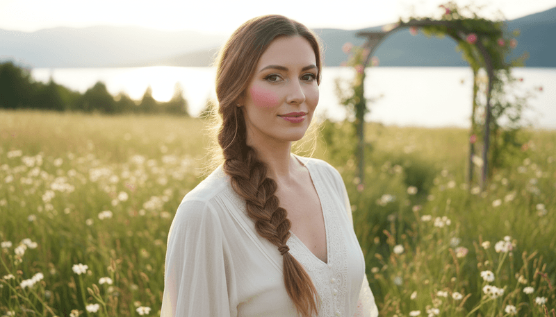 Fishtail Braid to the Side