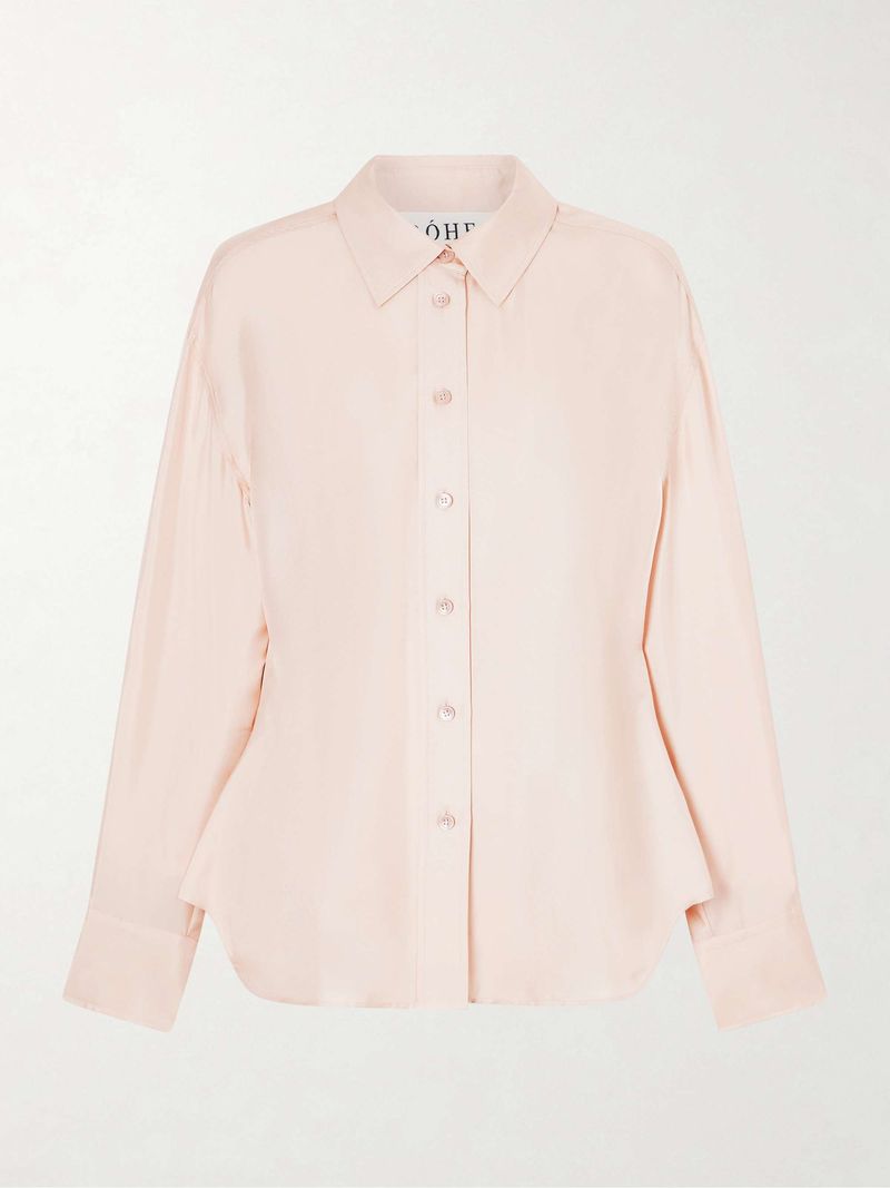 Fitted Button-Down Shirt