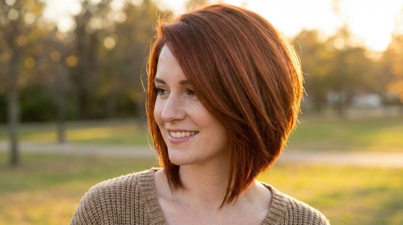 Graduated Bob with Soft Angles