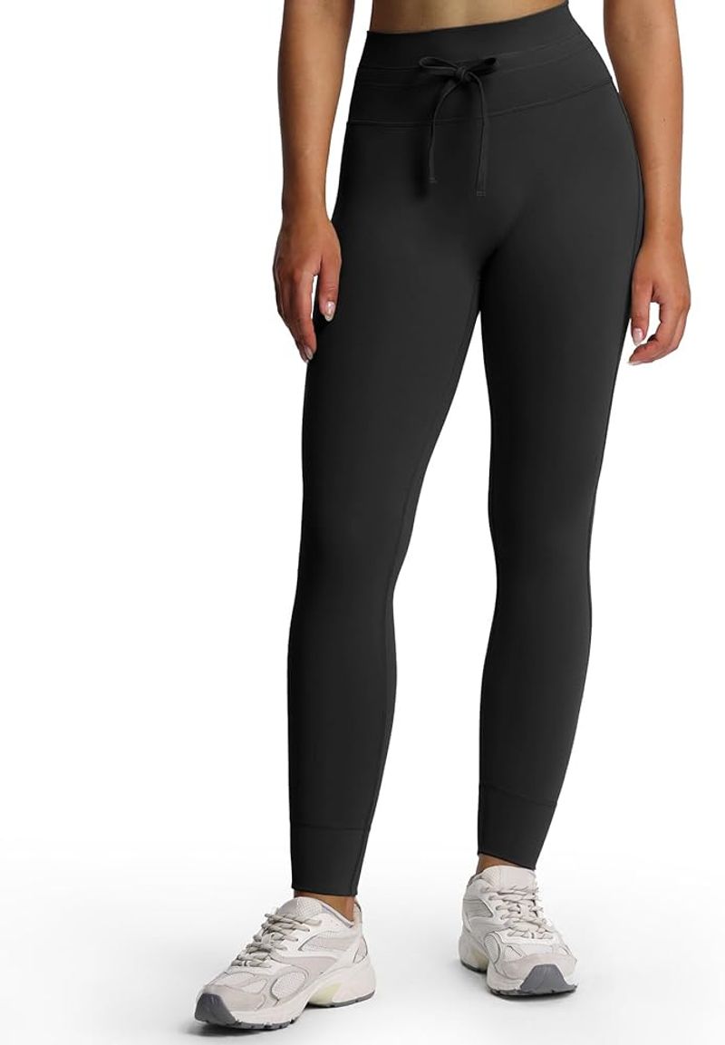 Monochrome Black Leggings + Longline Tank