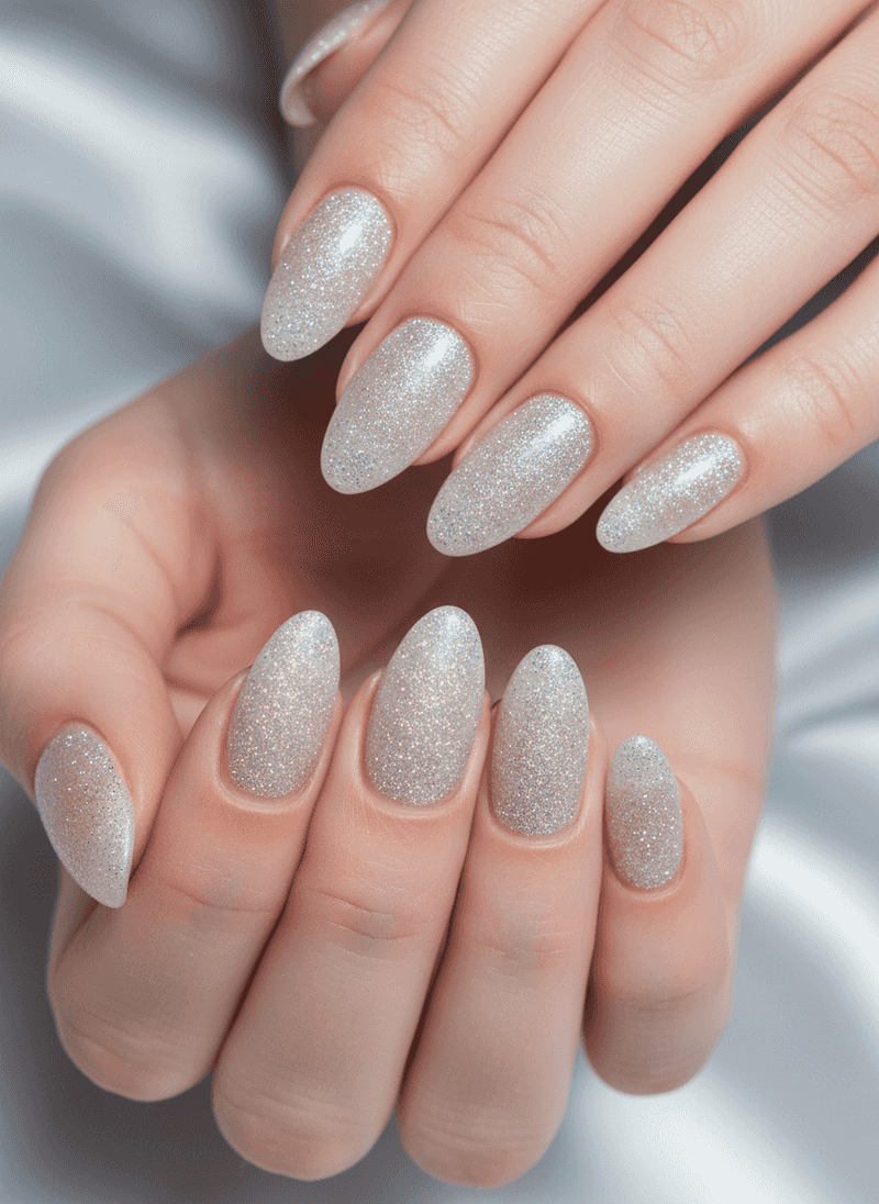 Frosted Silver Micro-Glitter