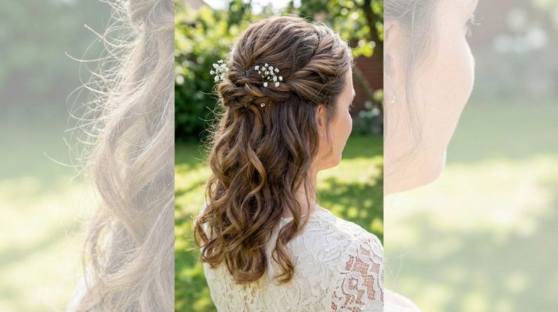 Half-Up Twisted Crown