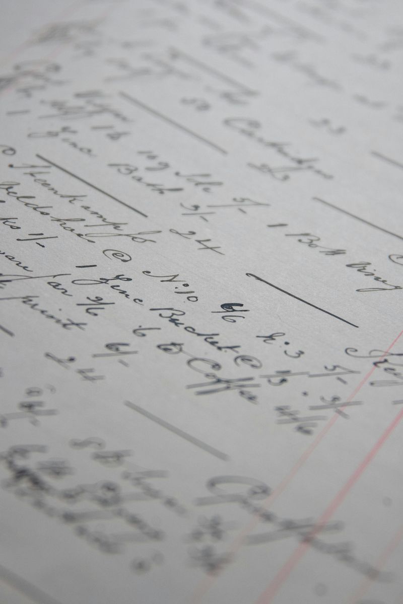 Handwritten Recipe Cards, Stained and Annotated Over Decades