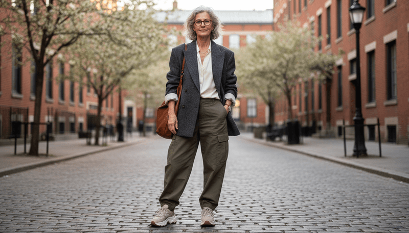 Hiding in Oversized, Baggy Clothing