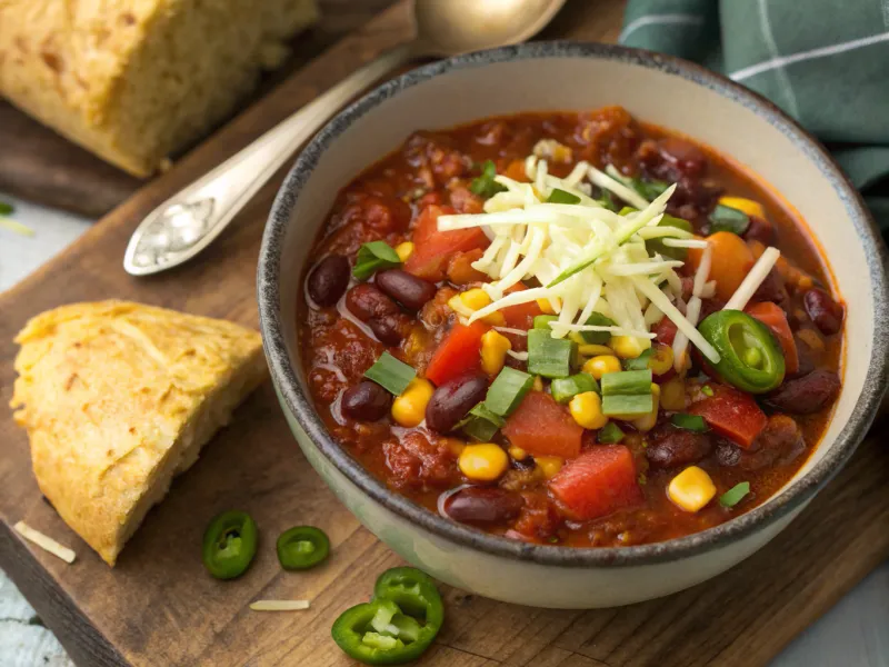 Homemade Vegetable Chili