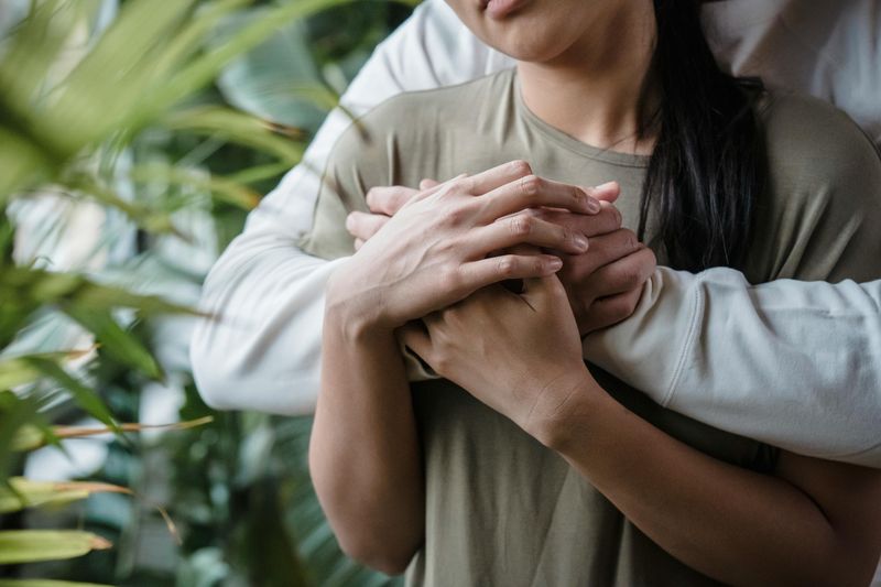 I feel calm when I'm with you