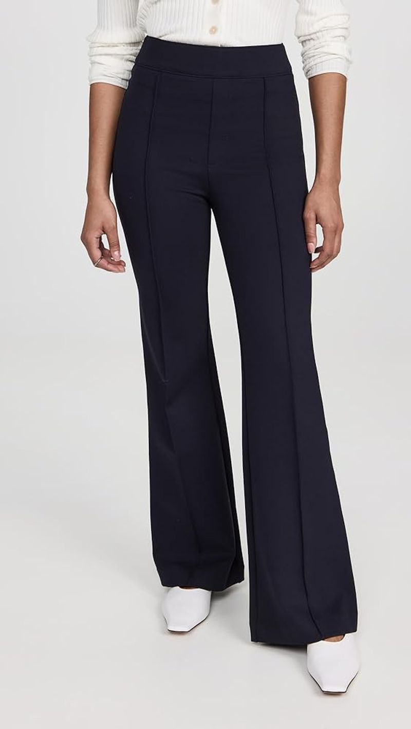 Spanx Hi-Rise Flare Pants (Black)