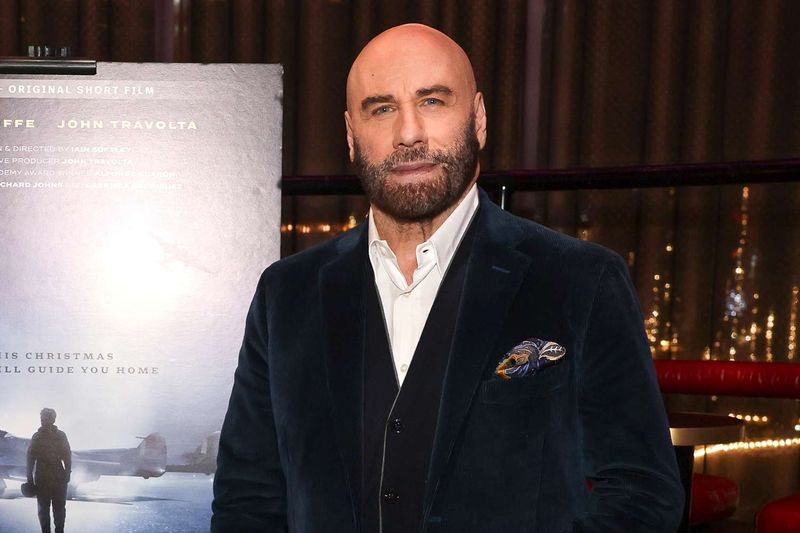 John Travolta and Kelly Preston