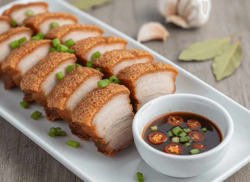 Lechon Kawali (Crispy Pan-fried Pork Belly)