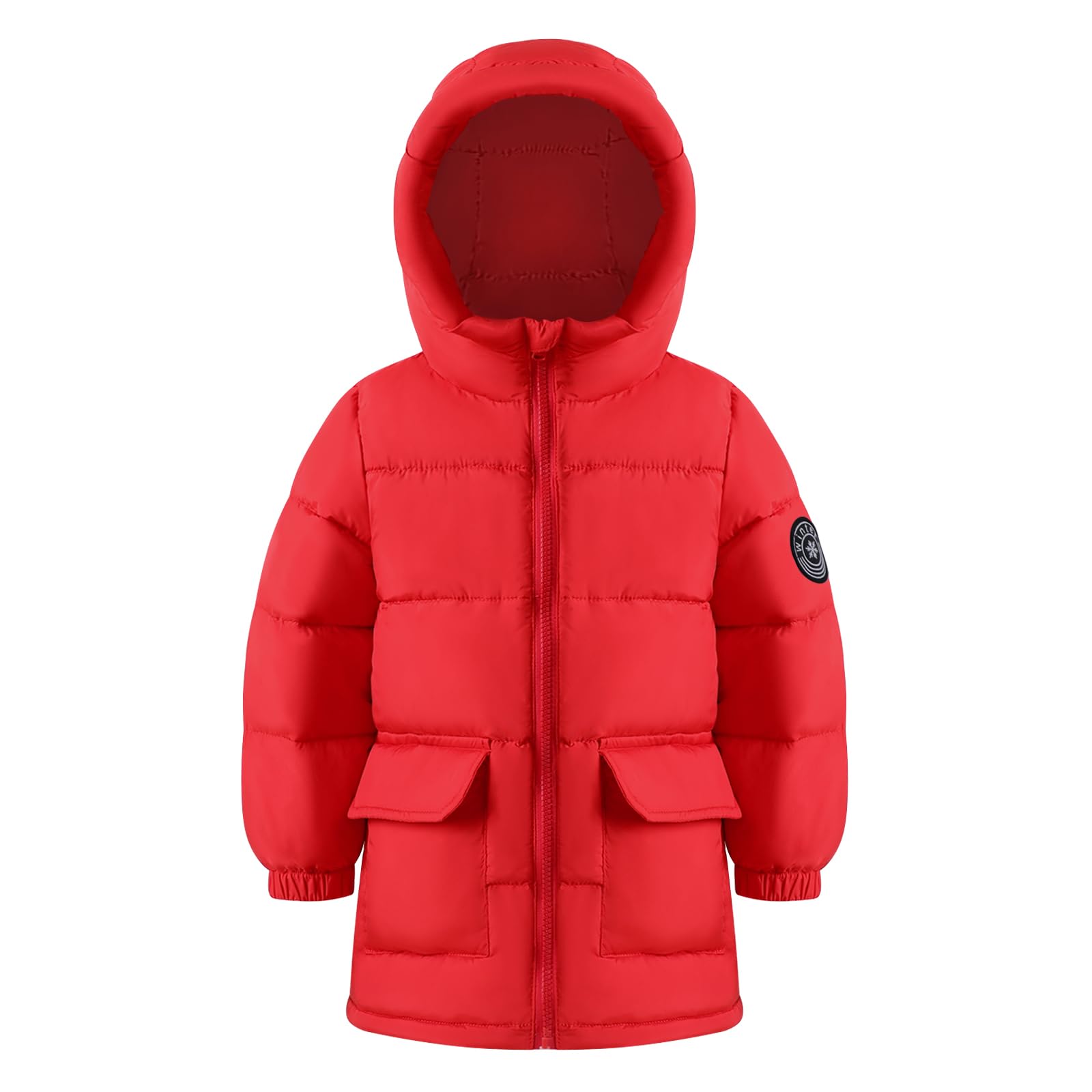 HILEELANG Lightweight Mid Length Puffer