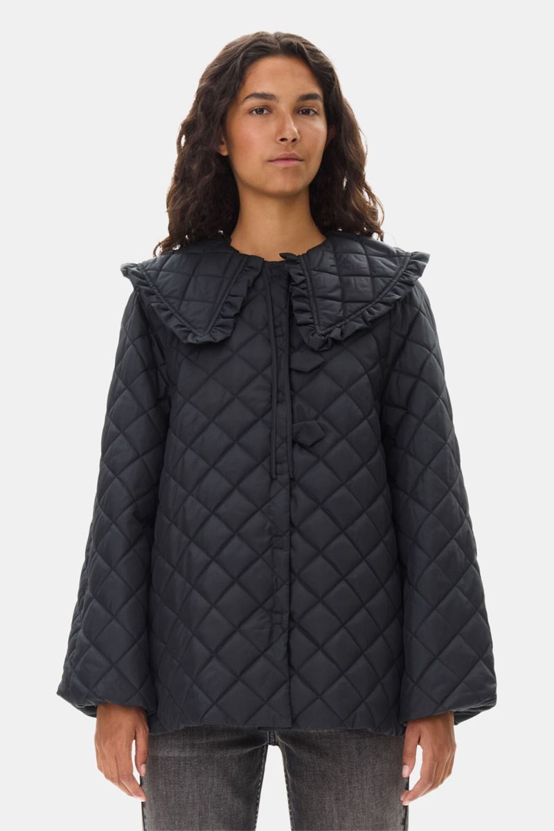 Ganni Quilted Padded Jacket