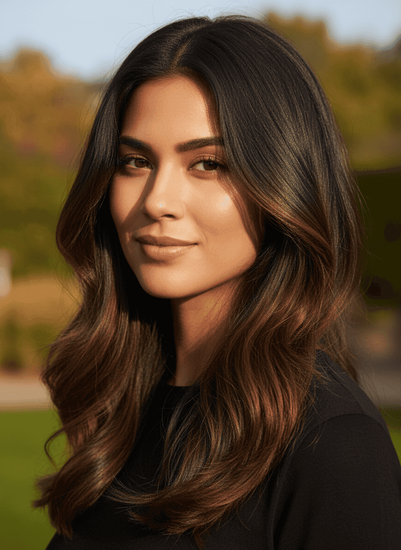 Lavish Brunette Tones