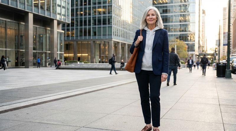 Layer It Under a Tailored Blazer