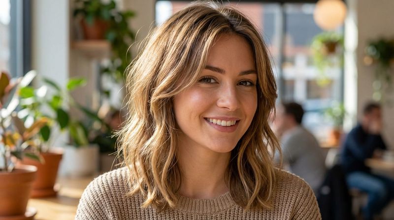 Layered Lob with Face-Framing Pieces