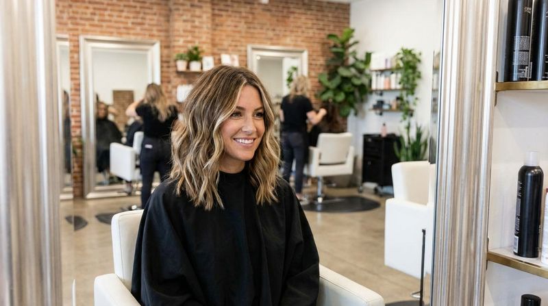 Layered Lob with Face-Framing Pieces