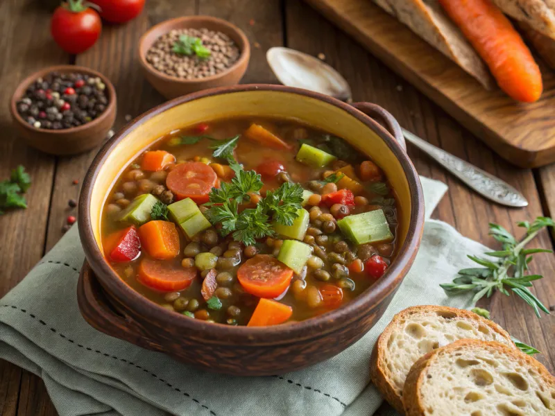 Lentil and Vegetable Soup