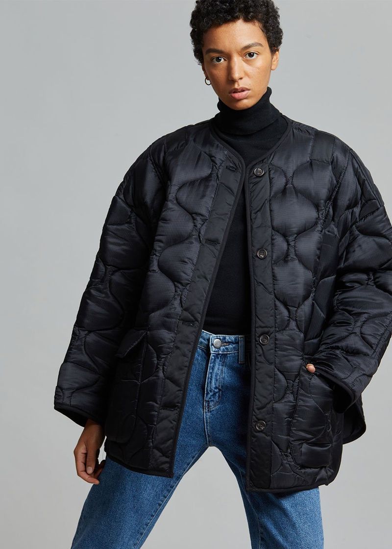 The Frankie Shop Teddy Shell Quilted Jacket