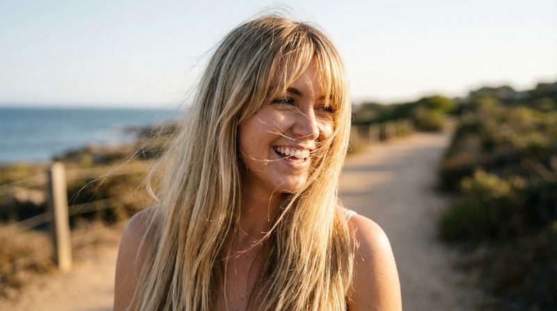 Long Feathered Bangs