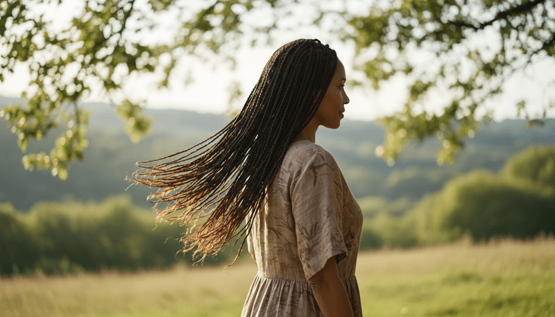 Long, Flowing Braids