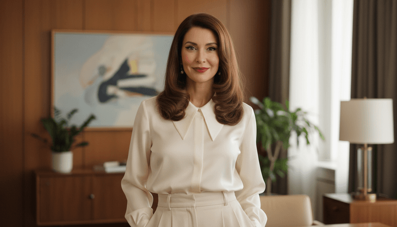 Long Hair with Flipped-Out Ends