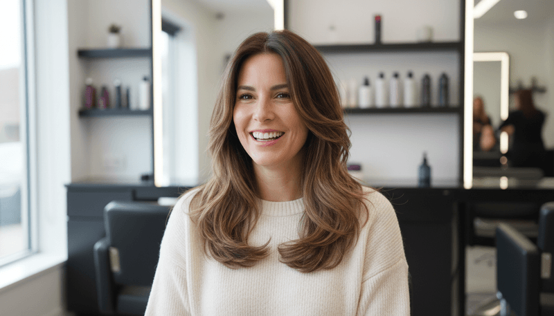 Long Layers with Face-Framing Pieces