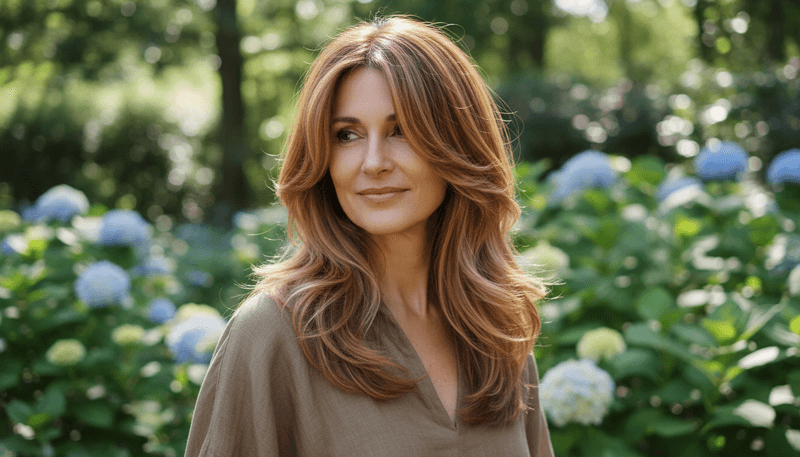 Long Layers with Face-Framing Pieces