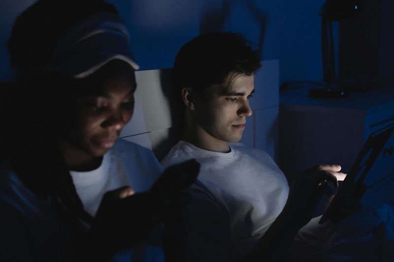 Looking at Screens Before Bed