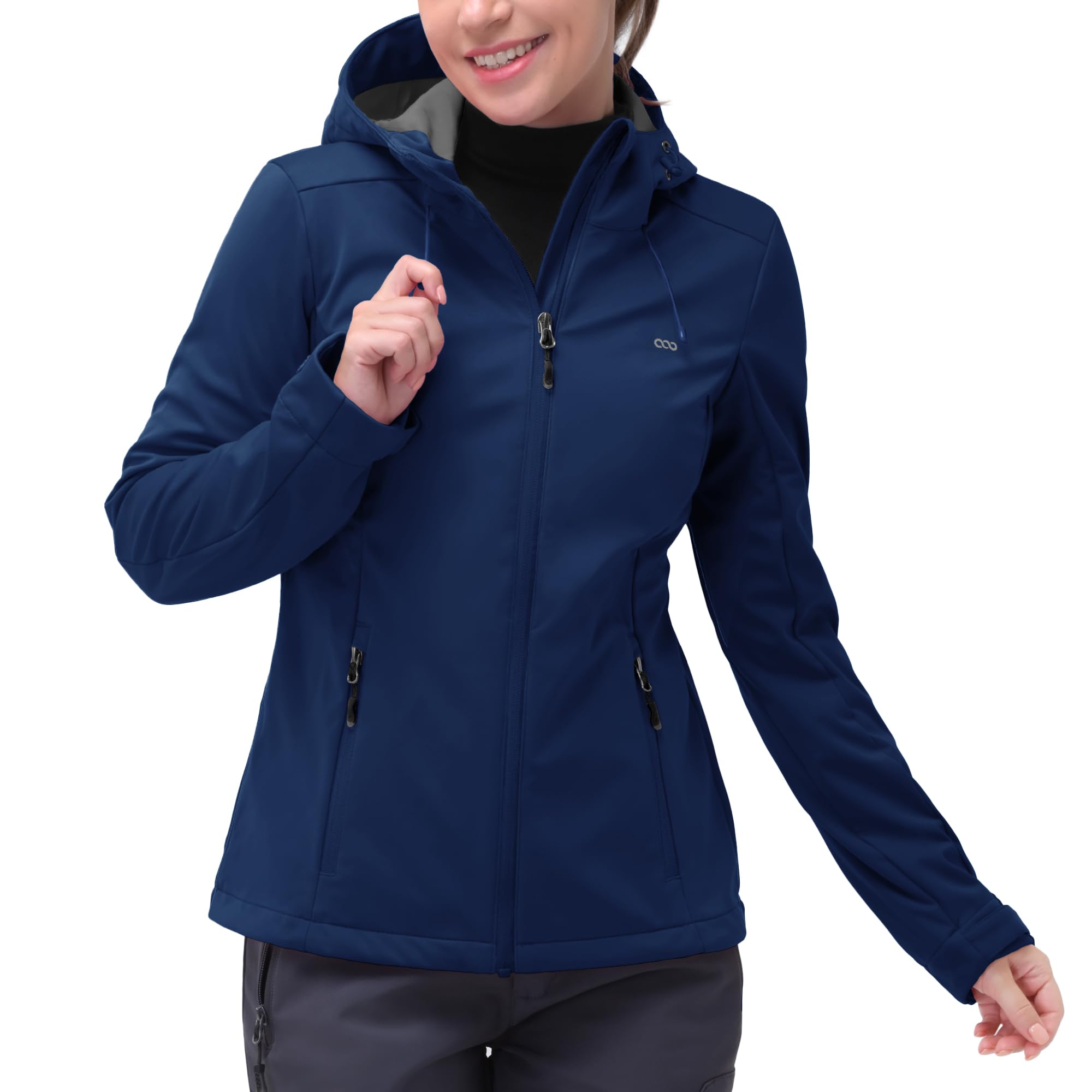 33,000ft Women’s Softshell Waterproof Jacket with Hood
