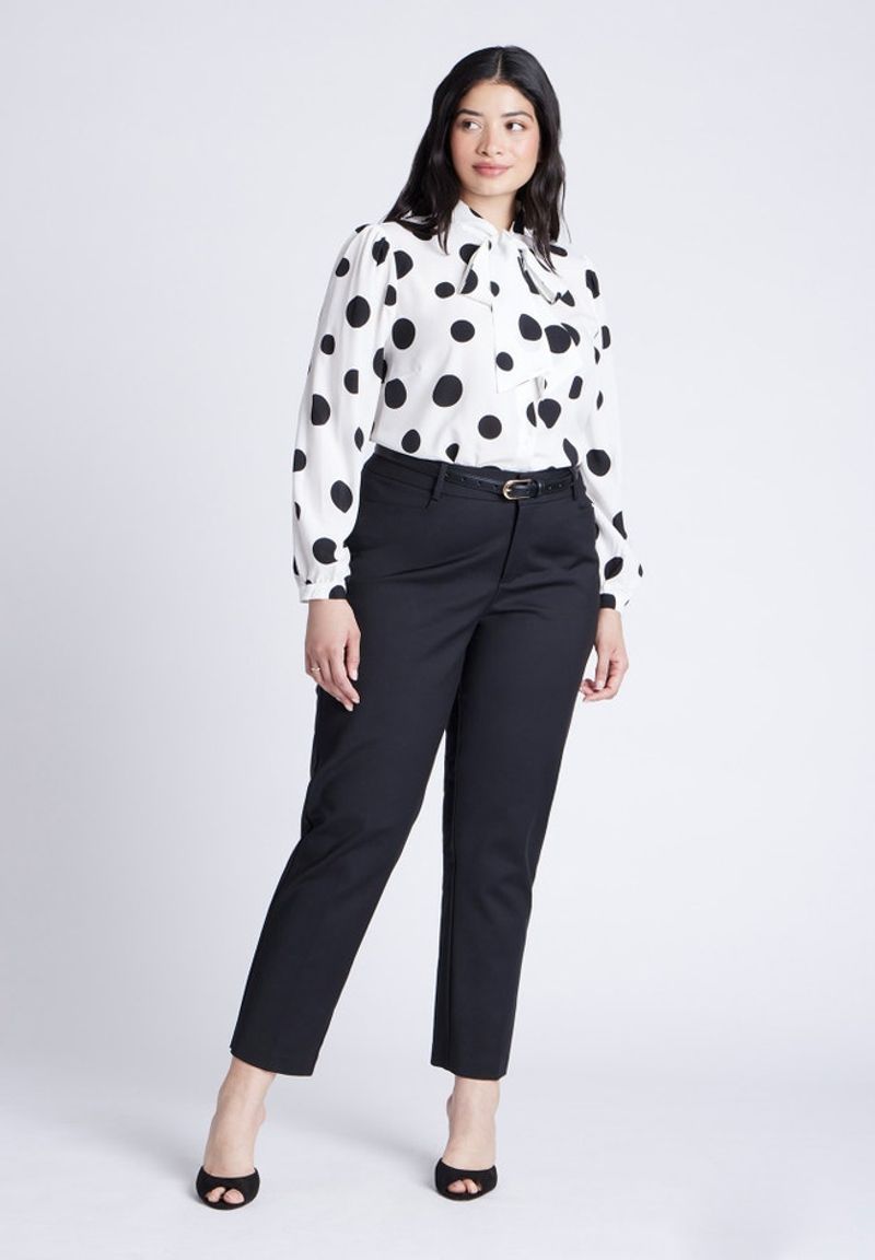 Eloquii Kady Fit Pant (Black)