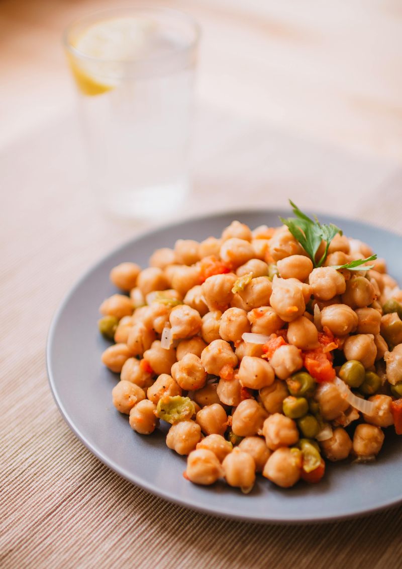 Mashed Chickpea Salad with Dill & Capers