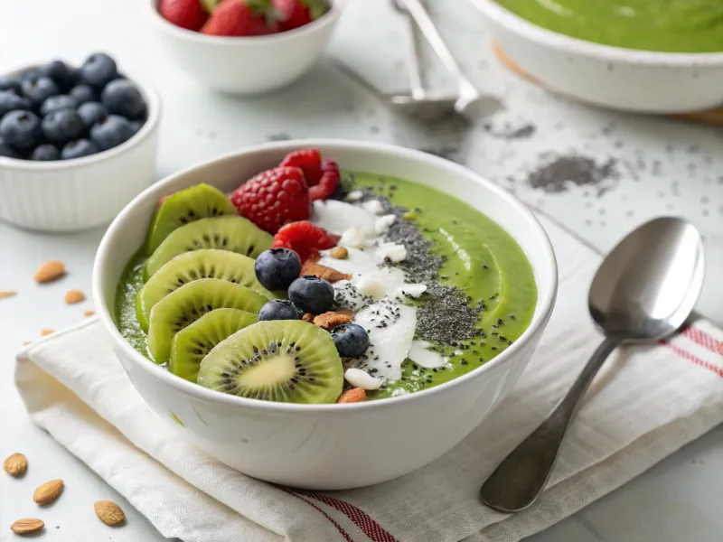 Mean Green Smoothie Bowl