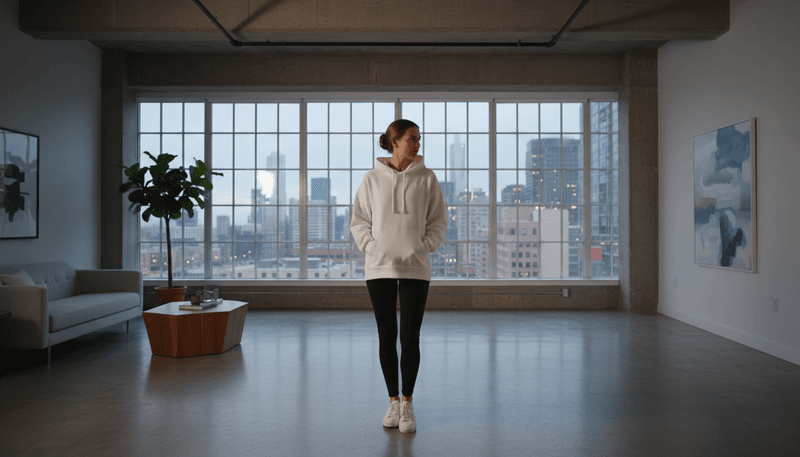 Minimalist Hoodie (Refined, Not Athletic)