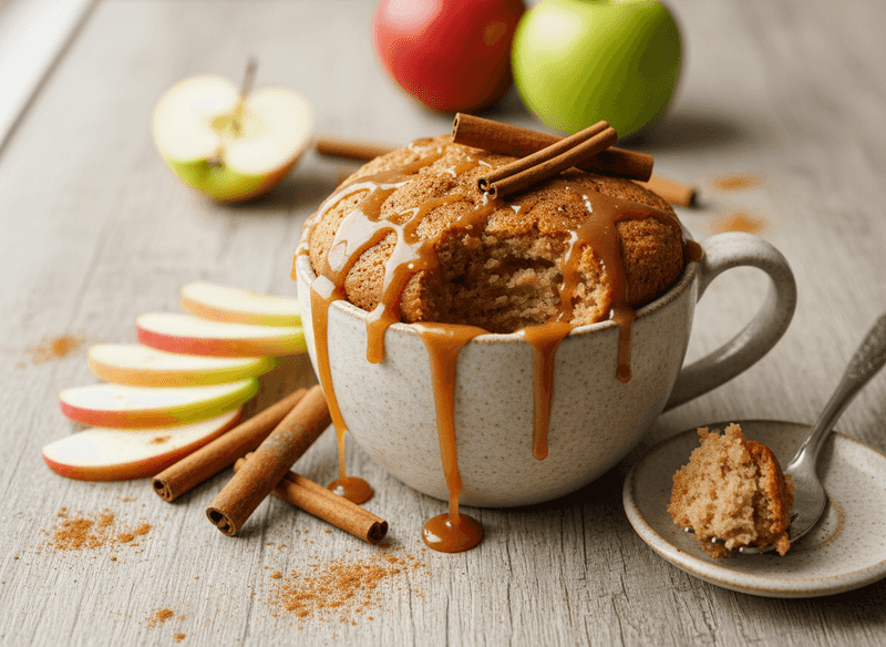 Apple Cinnamon Mug Cake