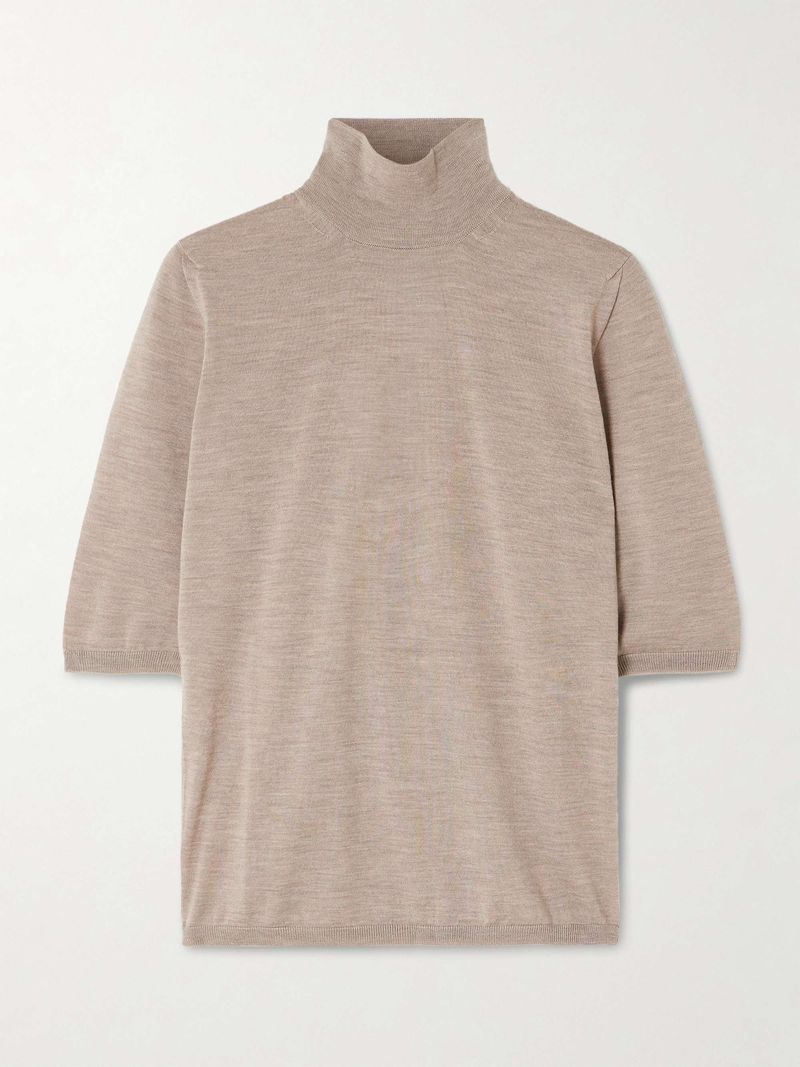 Mock-Neck Sweater