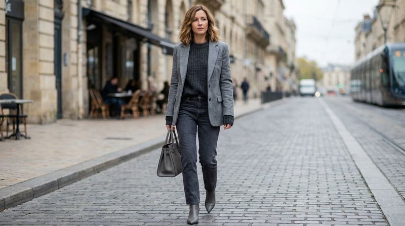 Monochrome Grey Layers