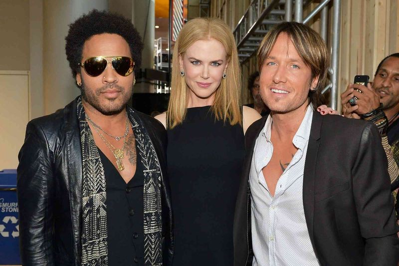 Nicole Kidman & Lenny Kravitz