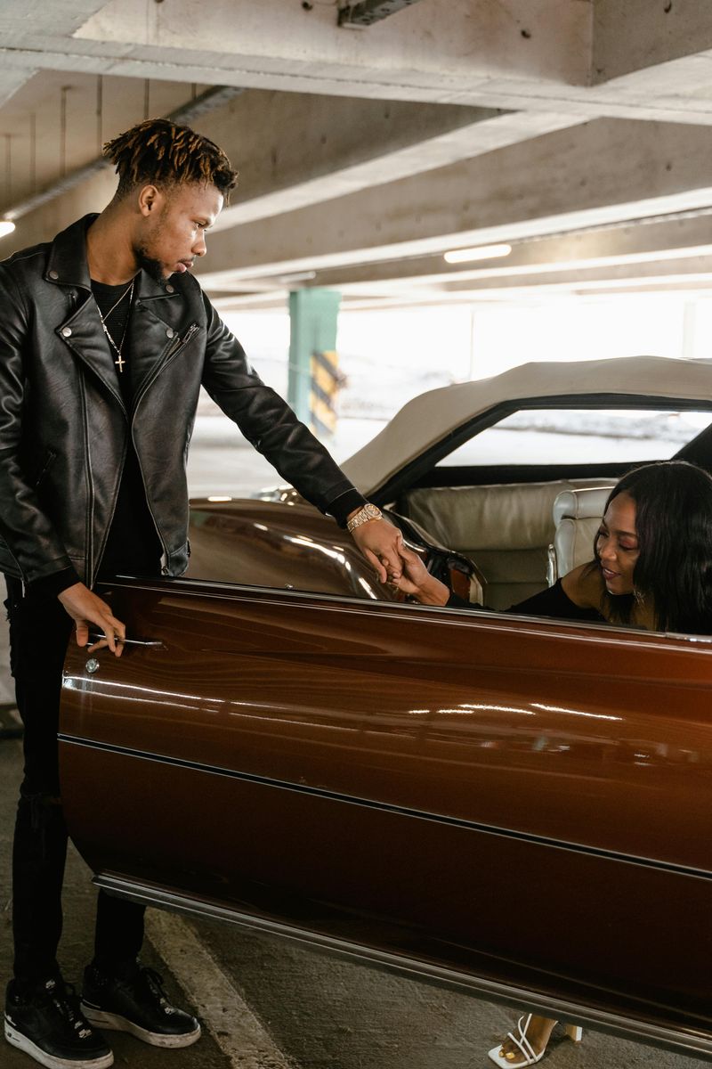 Opening Doors And Walking Curbside