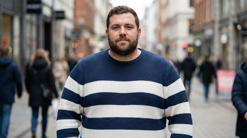 Overusing Horizontal Stripes or Bold Patterns