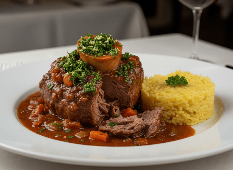 Osso Buco – braised until the house smells like care