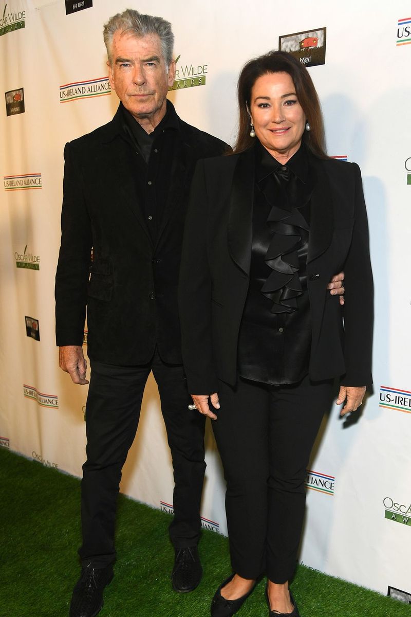 Pierce Brosnan — Keely Shaye Smith