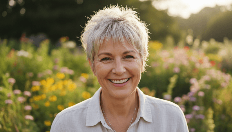 Pixie Cut with Textured Bangs
