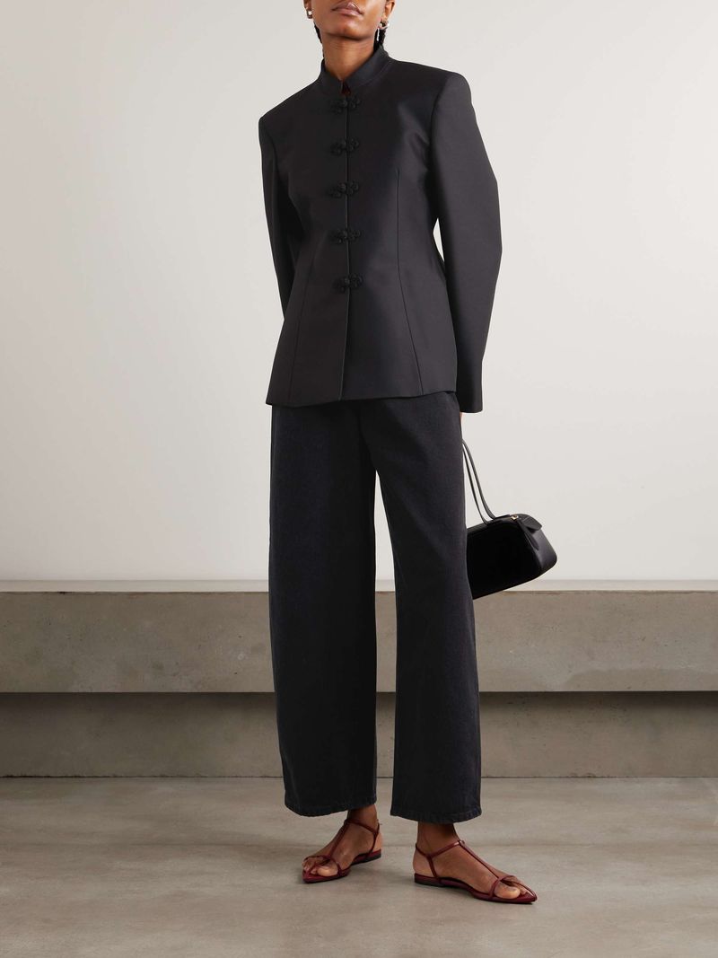 RÓHE High-Rise Wide-Leg Jeans