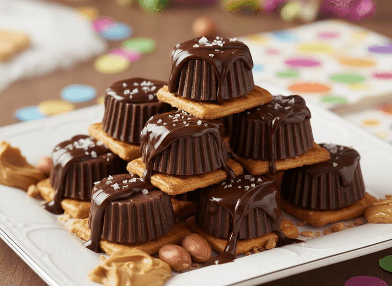 Chocolate Peanut Butter Pretzel Bites