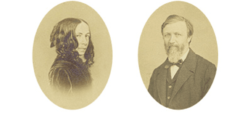 Robert Browning & Elizabeth Barrett Browning